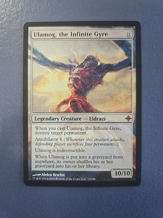 MTG Ulamog, the Infinite Gyre Rise of the Eldrazi 012/248 Regular Mythic Magic