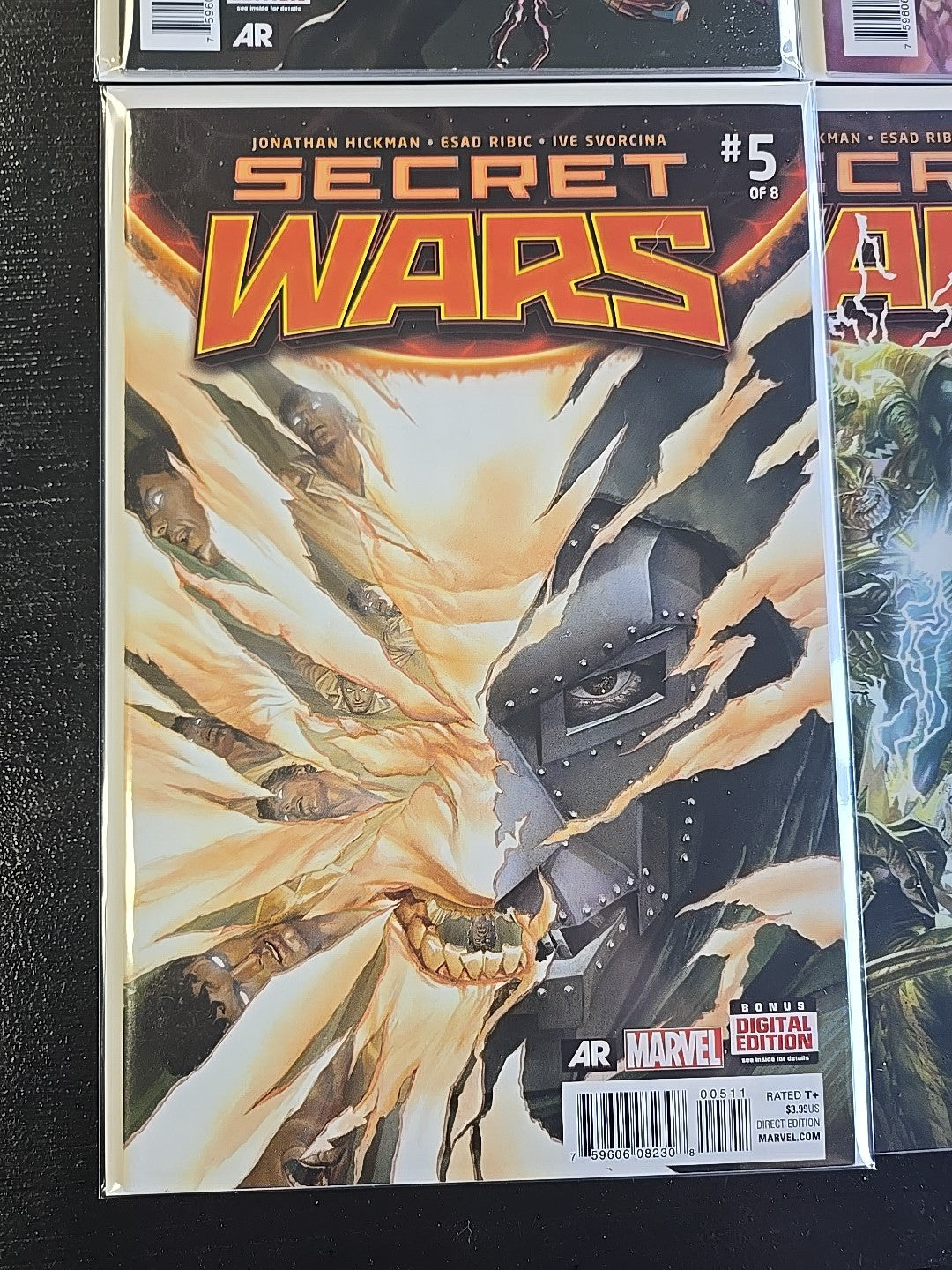 Secret Wars #1-9 (2015 Marvel) NM Complete Set  🔥 MCU RDJ DOOM KEY ISSUES 🔥 