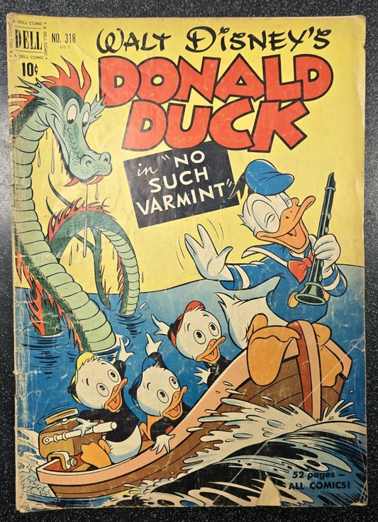 "Donald Duck #1" Four Color #318 1951 Golden Age Key Issue
