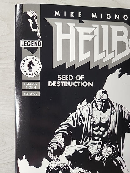 Hellboy Seed of Destruction #1 / B&W Variant 30th Anniv/ Convention Excl 2024
