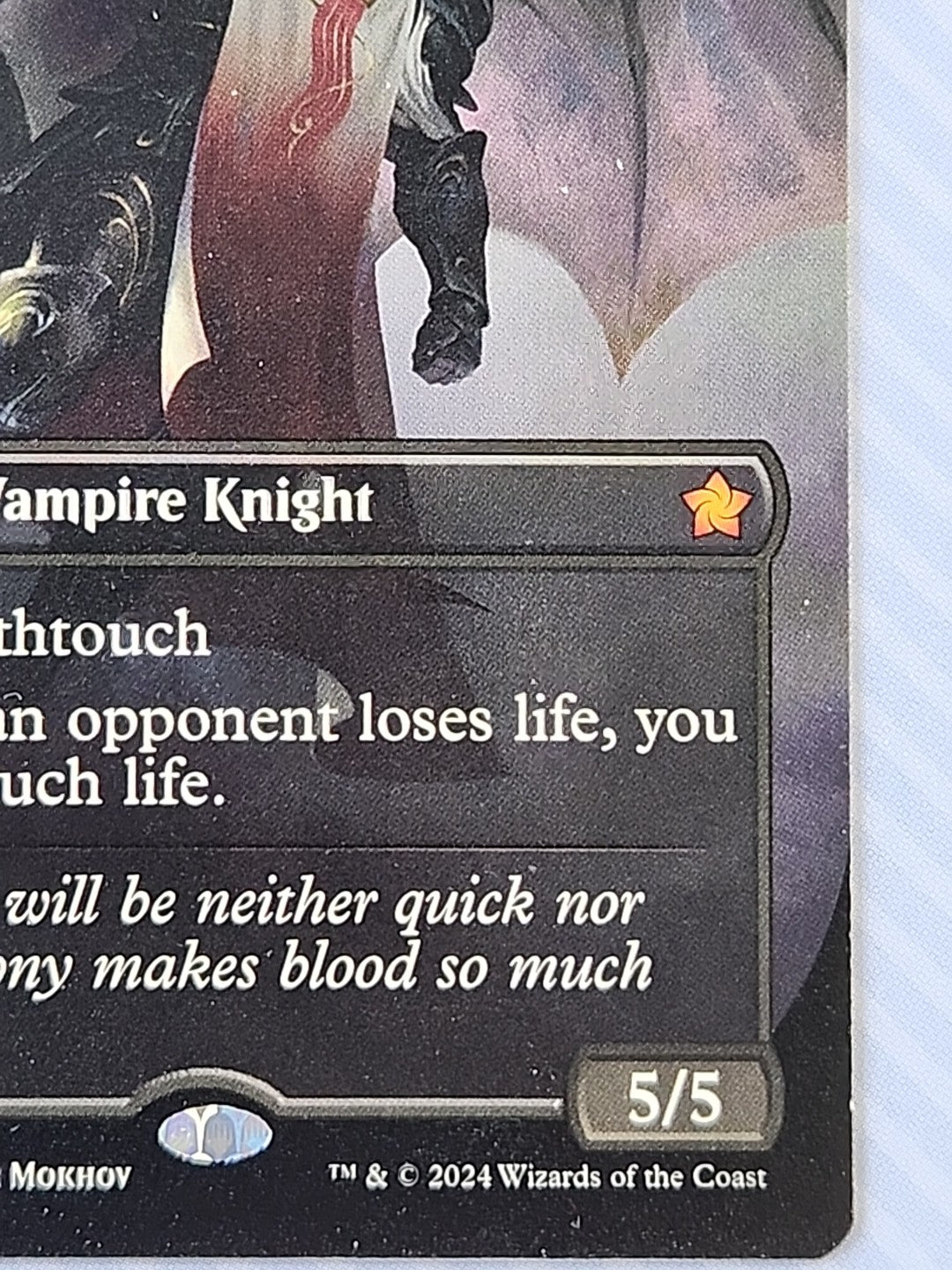 MTG Bloodthirsty Conqueror (Borderless) Foundations Regular Magic The Gathering 