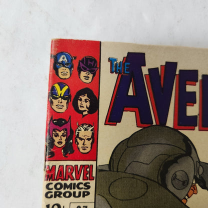 Avengers #37 Vol 1 (1967) *Black Widow Appearance* - VG