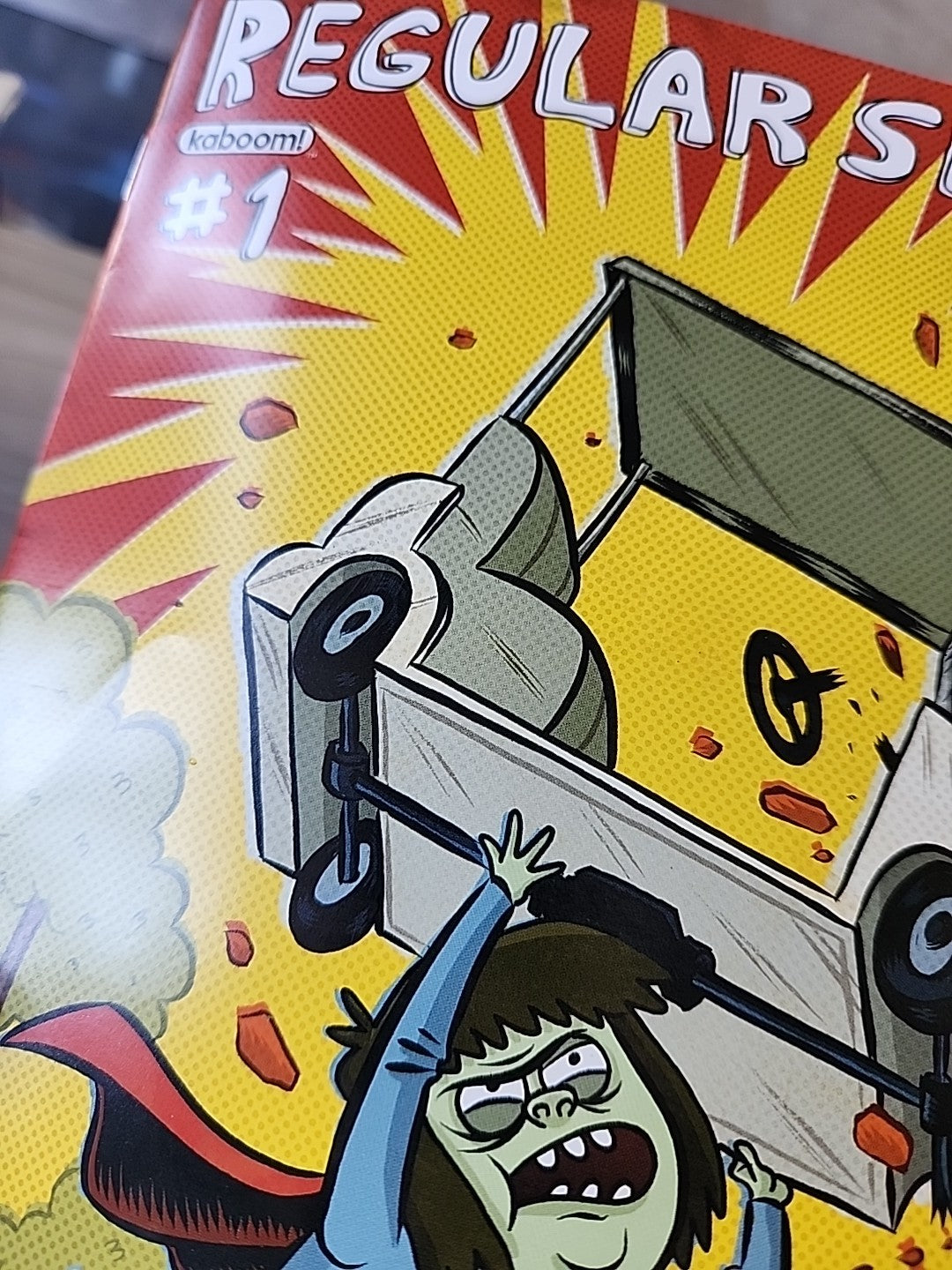 Regular Show #1 Cover F Variant Kaboom Comics 2013 Cartoon Network VF/NM