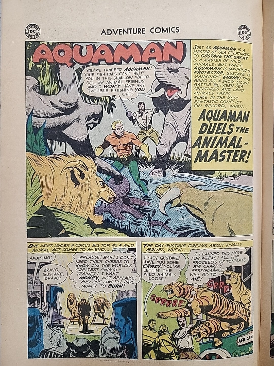 Adventure Comics #261 DC Comics 1959 VG/FN Superboy Aquaman Green Arrow