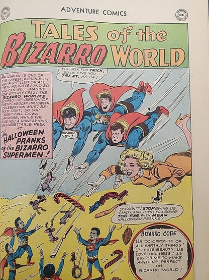 Adventure Comics #294 Bizarro John F Kennedy Marilyn Monroe DC Comics 1962 