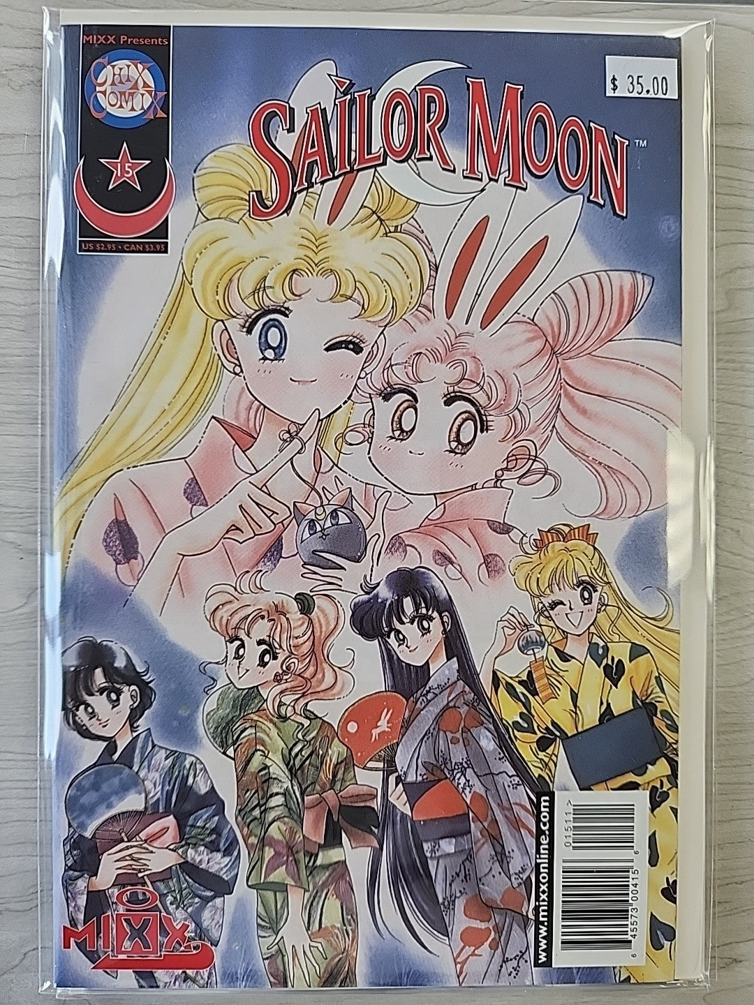 Sailor Moon Chix Comix Mixx Entertainment Great Shape Lot Of 14 Tokyo Pop VF/NM