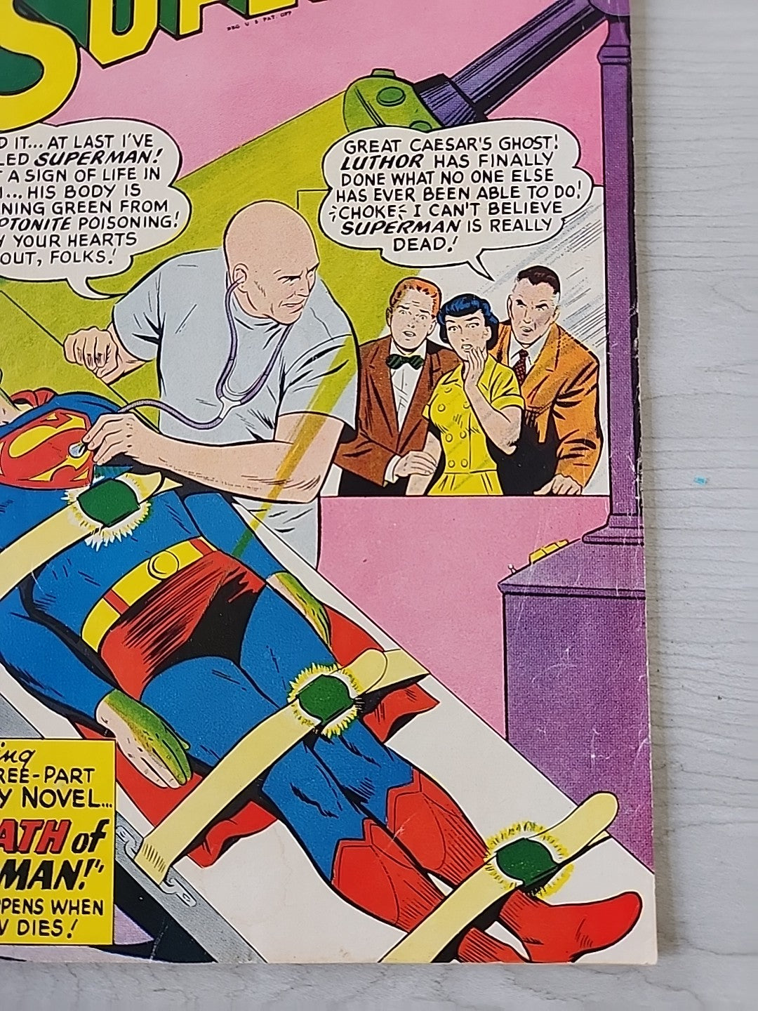Superman 149 VG Lex Luthor, Supergirl! Jerry Siegel, Curt Swan 1961 DC Comics