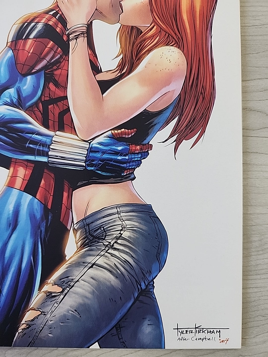 AMAZING SPIDER-MAN #93 TYLER KIRKHAM VIRGIN VARIANT 1ST CHASM  MARVEL 2022 NM