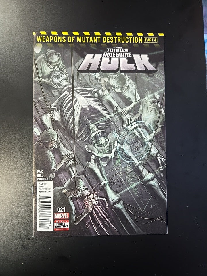 Totally Awesome Hulk #21 1st Cameo Appearance Of Weapon H 1st Print 