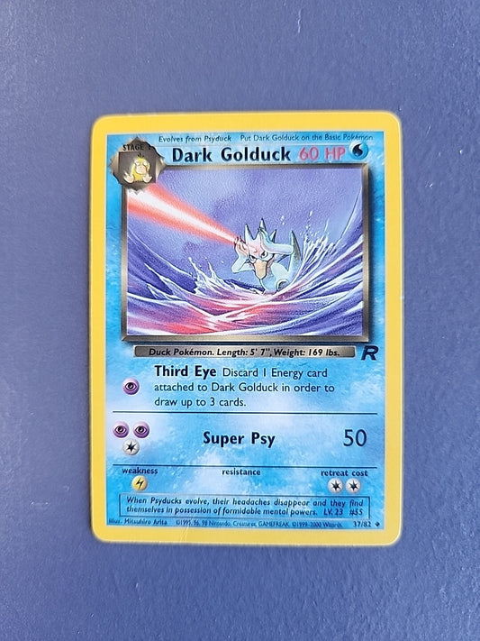 Dark Golduck 37/82 Team Rocket Unlimited Pokémon Card NM/LP