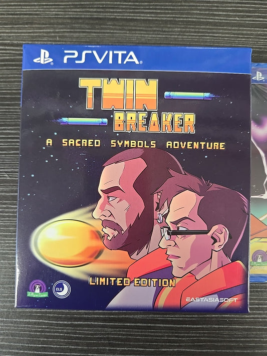 Twin Breaker: A Sacred Symbols Adventure (PlayStation Vita) - CIB Complete