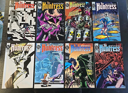 The Huntress 1989 - Complete Set 1-19 ,Plus ANNUAL 2