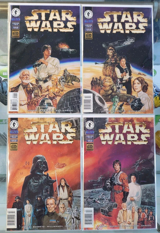 Star Wars A New Hope Special Edition 1 2 3 4 1997 Comic Set VF/NM Newsstand 