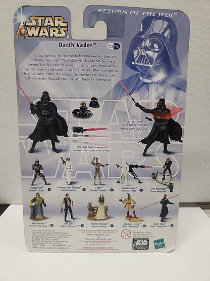 2003 Star Wars DARTH VADER RotJ Throne Room Duel Action Figure MOC