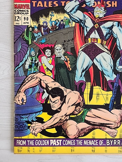 Tales to Astonish #90 VG/VG+ 4.0-4.5 1967 1st App Abomination 