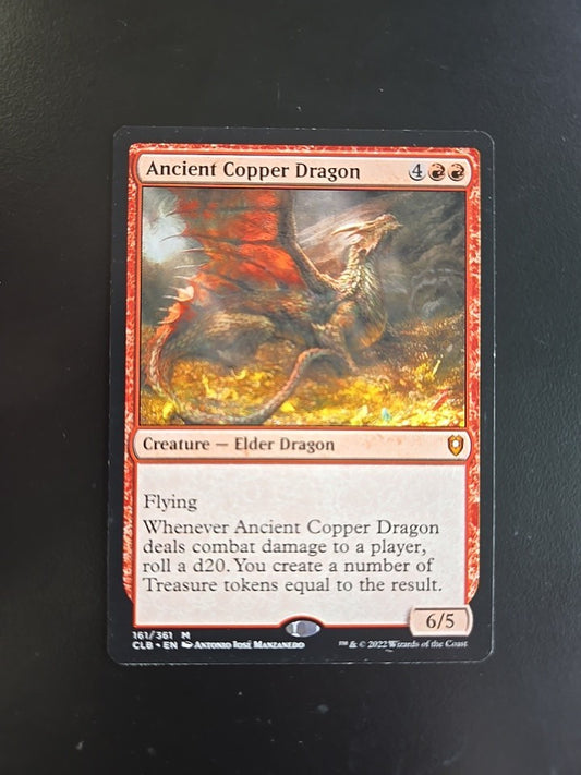 MTG Ancient Copper Dragon - LP Non-Foil 