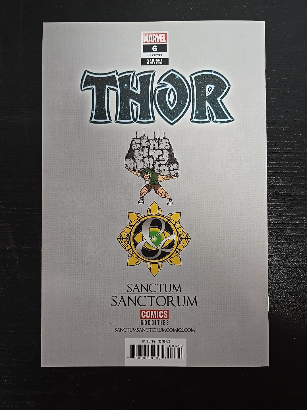  THOR #6 SKAN TRADE BLACK WINTER GALACTUS NM Thanos Debuts New Infinity Gauntlet