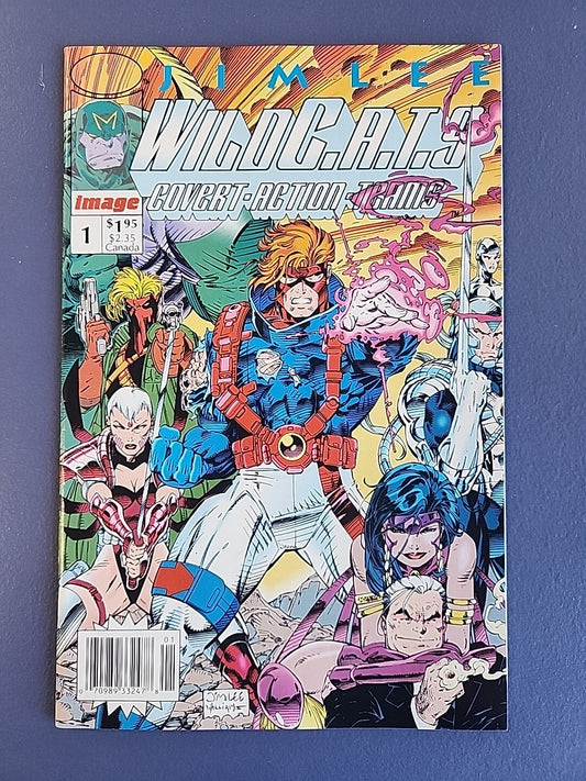 WildC.A.T.S. #1 Newsstand High Grade Key 1st  Appearance Of Wildcats Image 1992