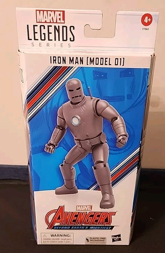 Marvel Legends Iron Man (Model 01) Avengers 60th Anniversary 6" Figure MIB