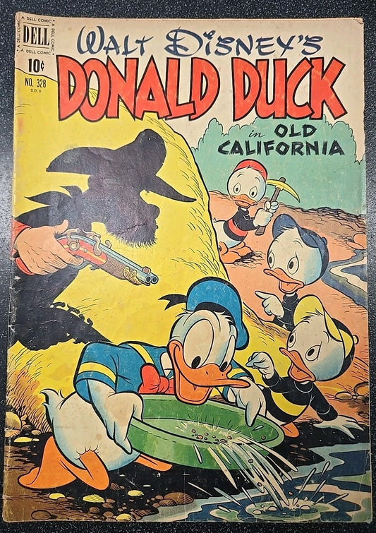 Four Color #328 Donald Duck #2 (Carl Barks) Dell Comics VG