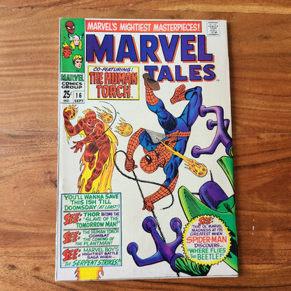 Marvel Tales #16 Steve Ditko Spider-Man Human Torch Marvel Comics 1968 F 6.0