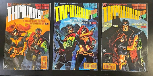 Thrillerkiller #1,2,3 DC Comics 1997 Howard Chykin Mini-Series Direct Edition NM