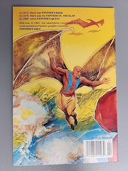 Black Panther Panther’s Prey #1,2,3,4 Marvel Comics 1991 Complete Set