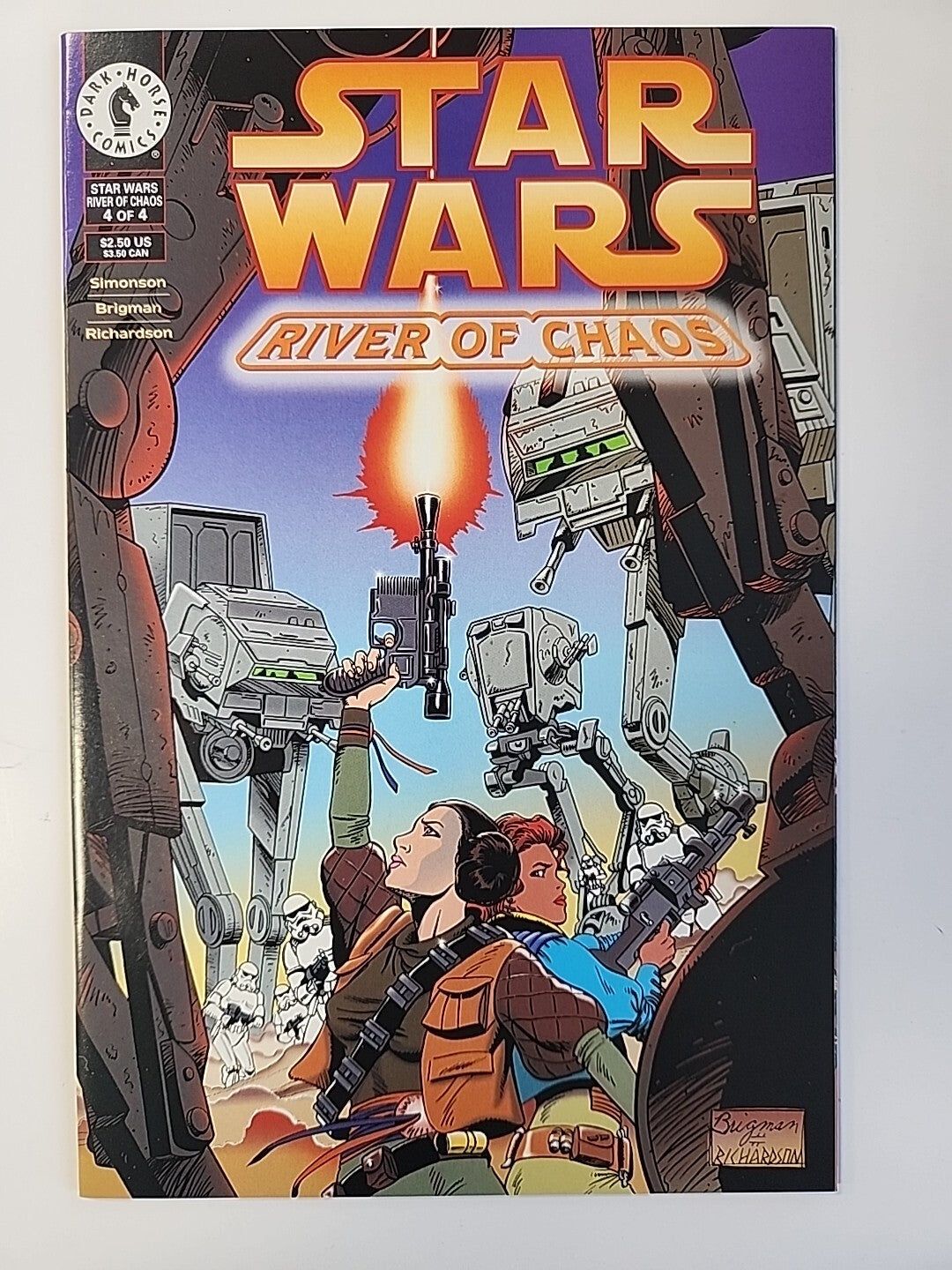 Star Wars: River of Chaos #1-4 Complete Set Series Princess Leia 1995 Dark Horse