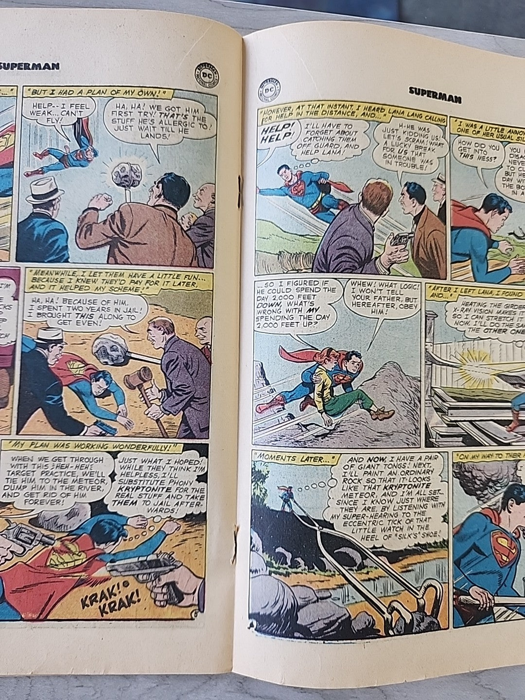 Superman #136 DC Comics 1960 Featuring The Man Who Married Lois Lane VG 4.0 Date
