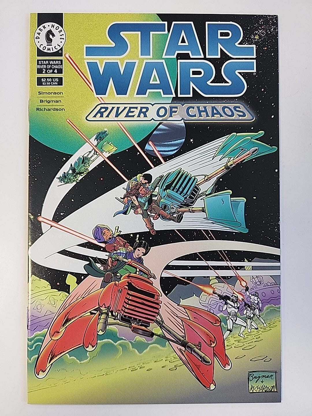 Star Wars: River of Chaos #1-4 Complete Set Series Princess Leia 1995 Dark Horse