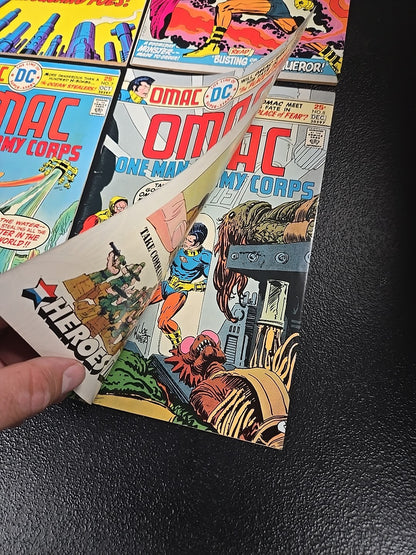 OMAC #1-#8 Complete Set - DOUBLE COVER #8 - Key Issues Lot - 🔥 