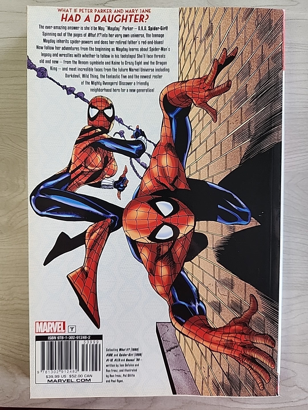 SPIDER-GIRL: THE COMPLETE Collection Paperback DeFalco Frenz - Very Good Marvel