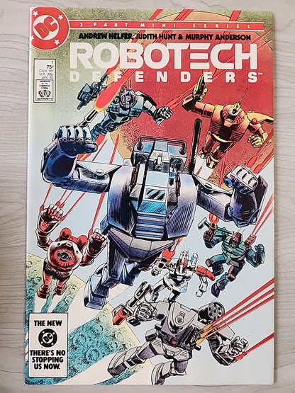 DC Comics Robotech Defenders Complete Set Lot # 1 January 1985 & 2 April 1985  