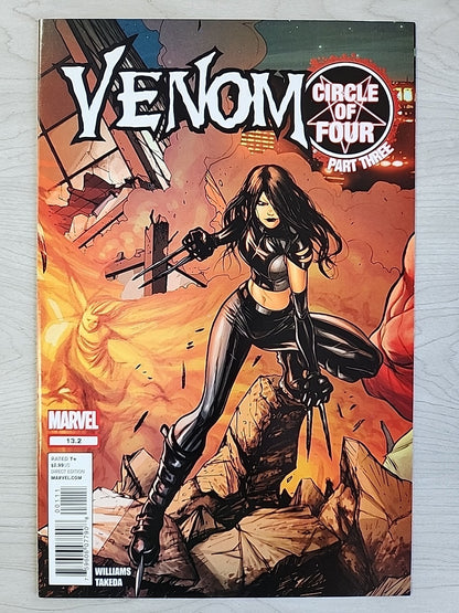 Venom #13 13.1 13.2 13.3 13.4 & 14 Circle of Four Complete Set - 2012 Lot Of 6 