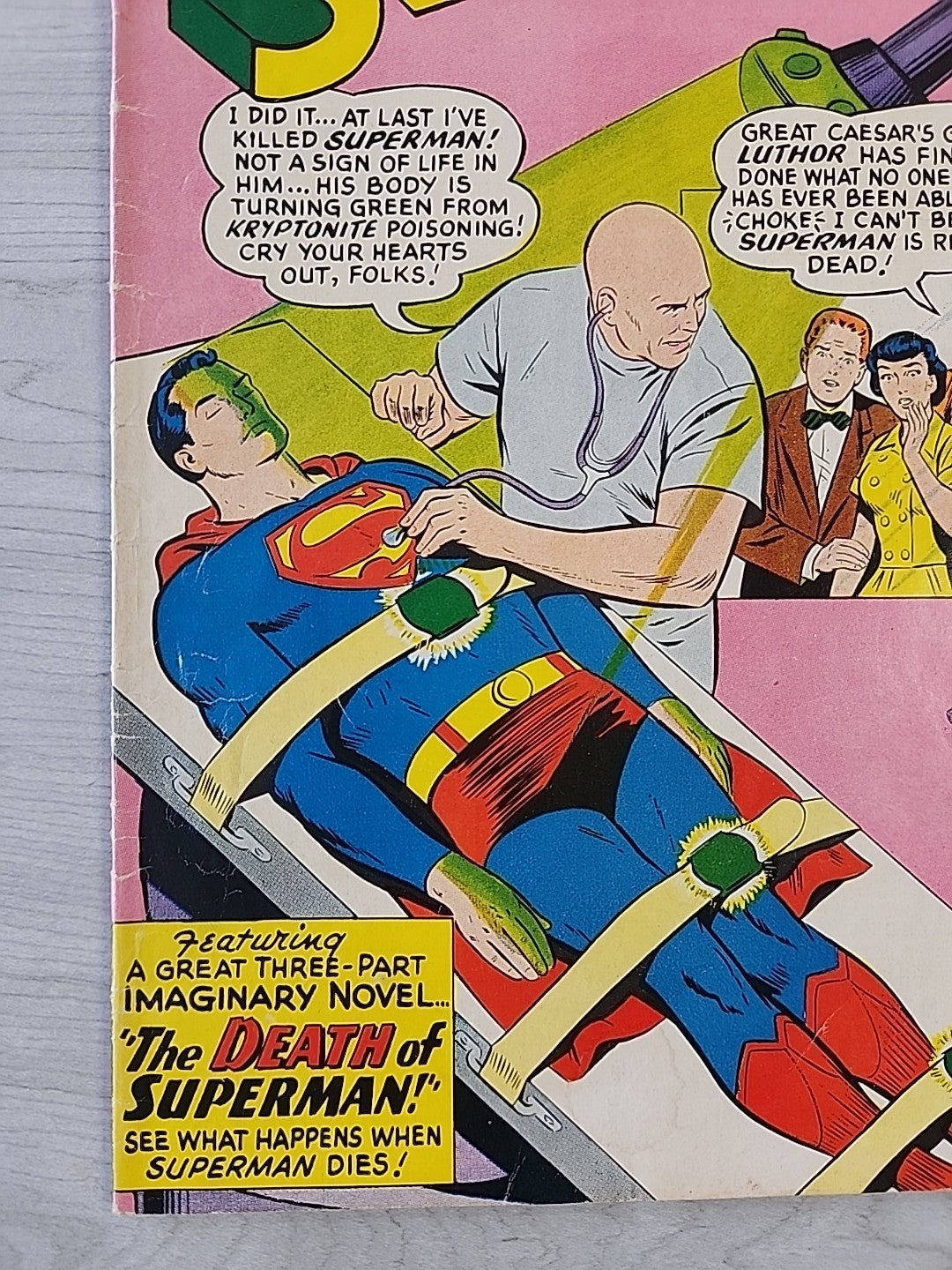 Superman 149 VG Lex Luthor, Supergirl! Jerry Siegel, Curt Swan 1961 DC Comics