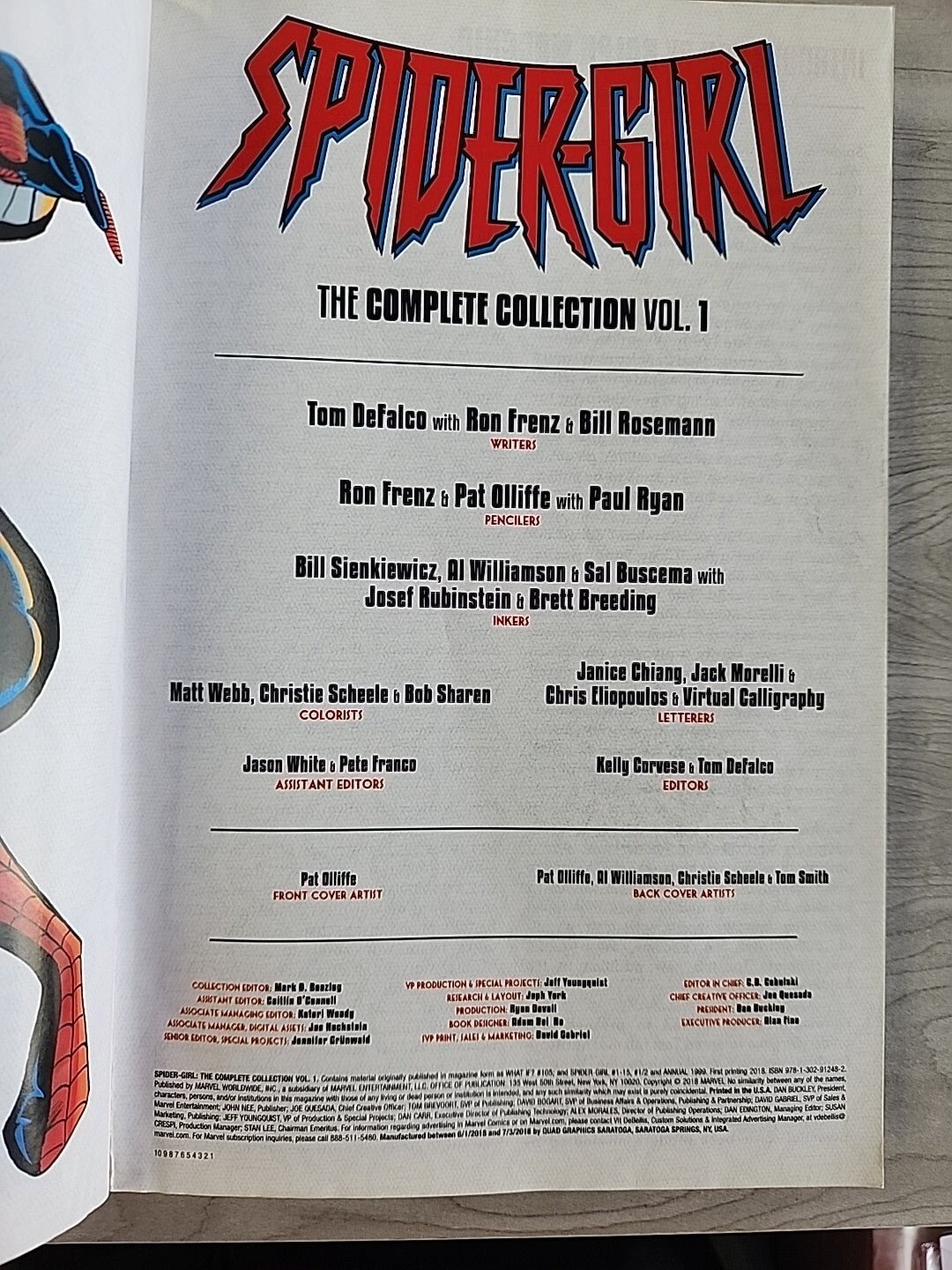 SPIDER-GIRL: THE COMPLETE Collection Paperback DeFalco Frenz - Very Good Marvel