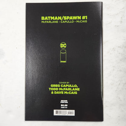 BATMAN/SPAWN #1 (2023) GREG CAPULLO 2ND PRINT VARIANT SET