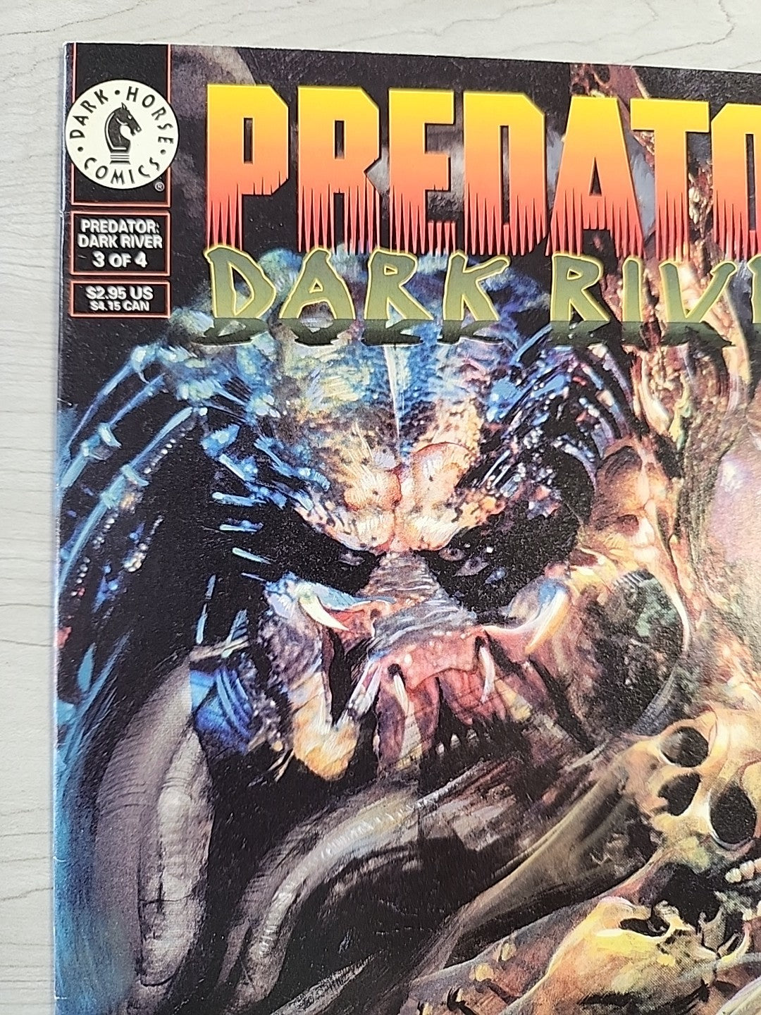 Predator: Dark Rivers #1-4 Complete Run Dark Horse 1996 VF #1 Newsstand 