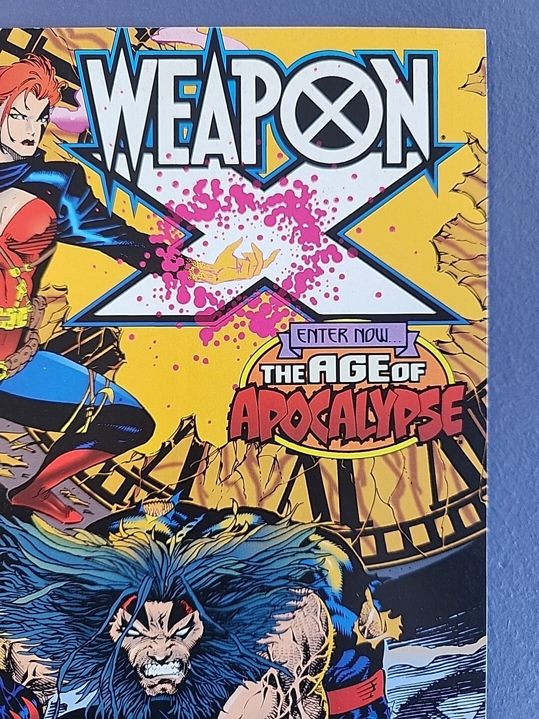 Weapon X #1 Mar. 1995 Marvel Comics Newsstand Edition