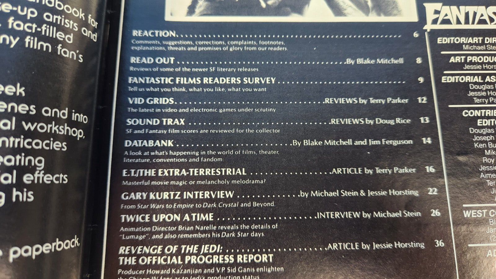 Fantastic Films Sept 1983 #32 Revenge of the Jedi Magazine, Star Wars, Romero