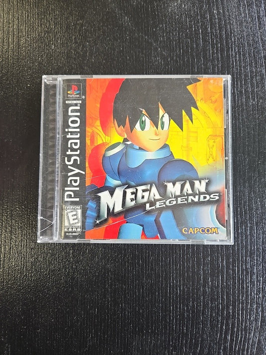 Mega Man Legends (Sony PlayStation 1, 1998) Capcom Black Label CIB Complete