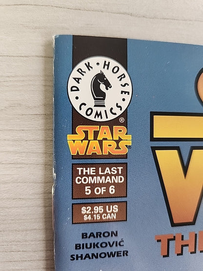 Dark Horse Comics Star Wars THE LAST COMMAND Comic Book Set 1-6 Newsstand 1 & 3