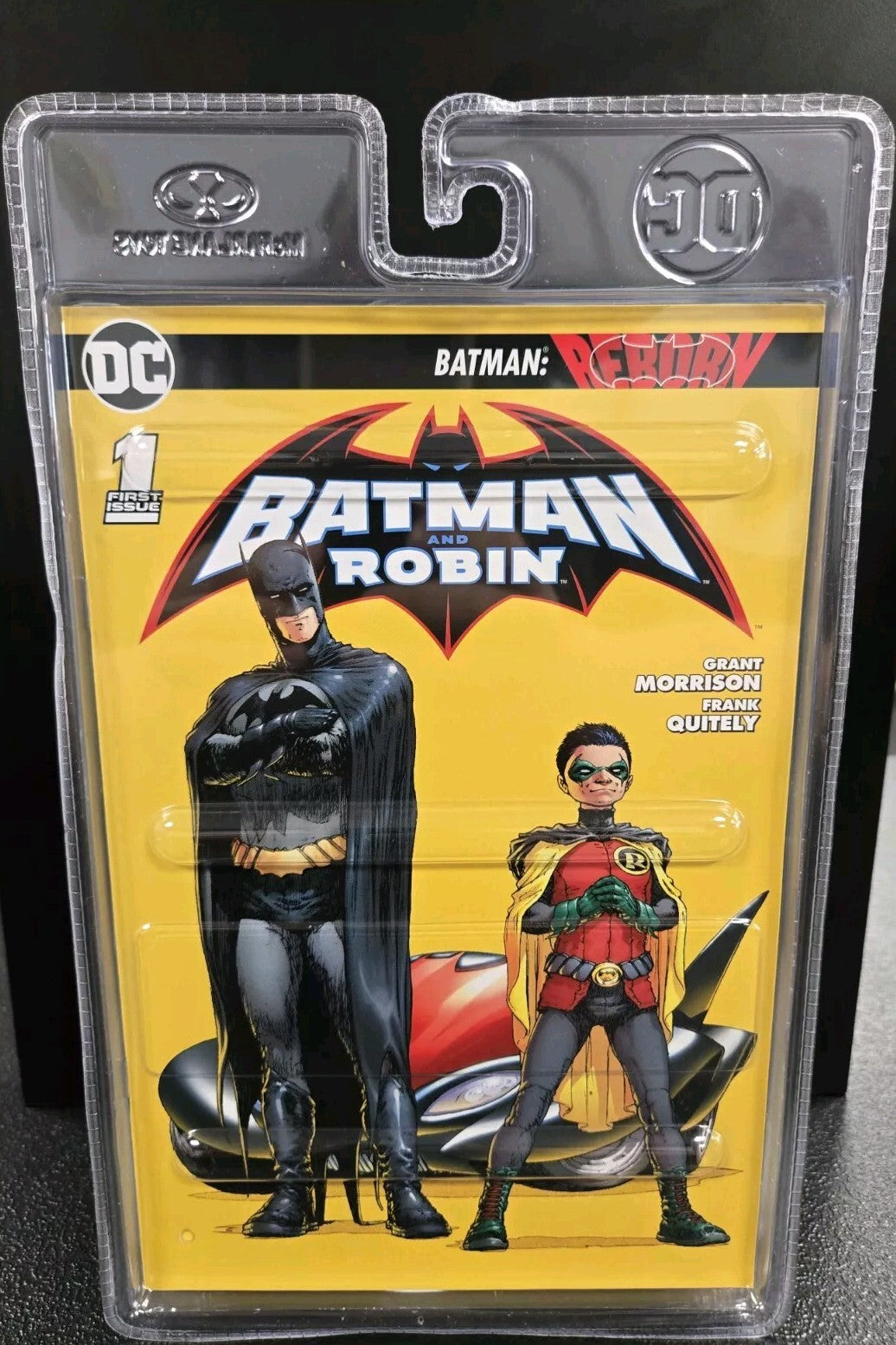 McFarlane Platinum Edition Dc Direct W/ Comic Book Robin (Chase)