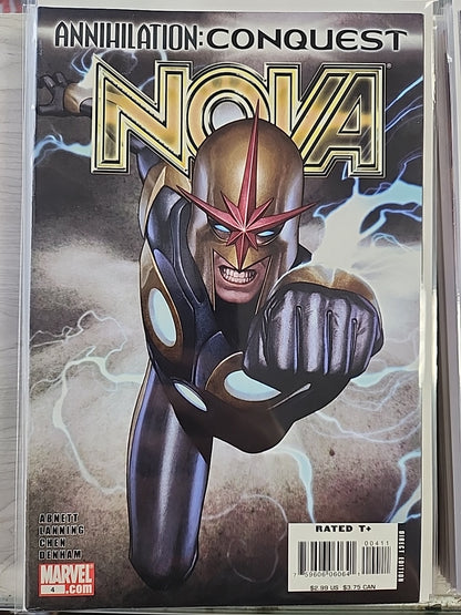NOVA Vol 4 #1 - 7, 9-36 + Annual Abnett Lanning 2007 Annihilation