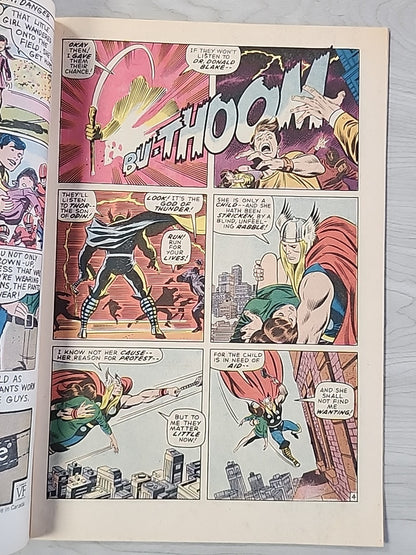 The Mighty Thor #182 (1970) Dr. Doom Cover Marvel Comics Buscema FN/VF