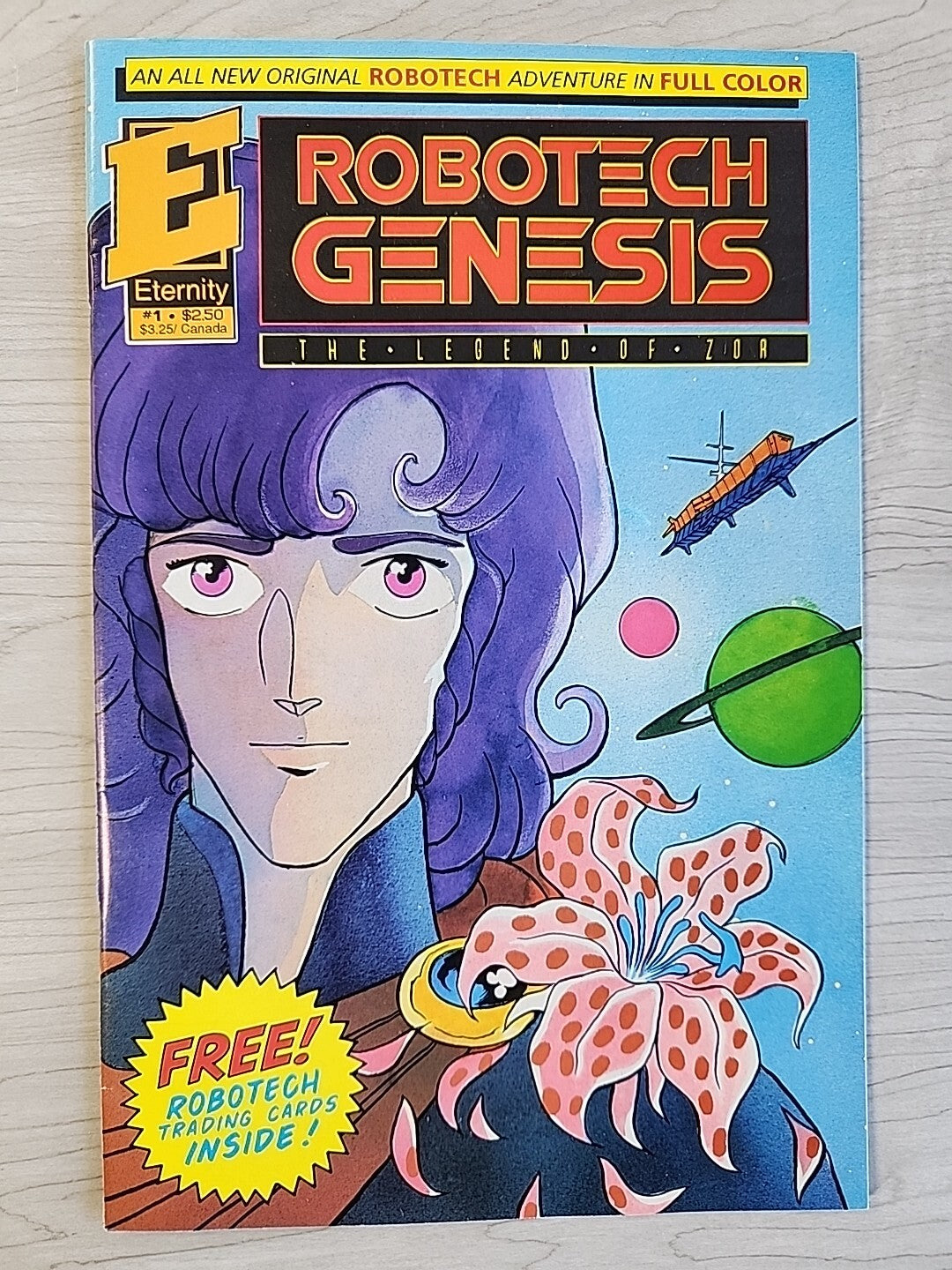 Robotech Genesis Legend of Zor # 1 2 3 4 Eternity Comics 1992 Newsstand & Direct