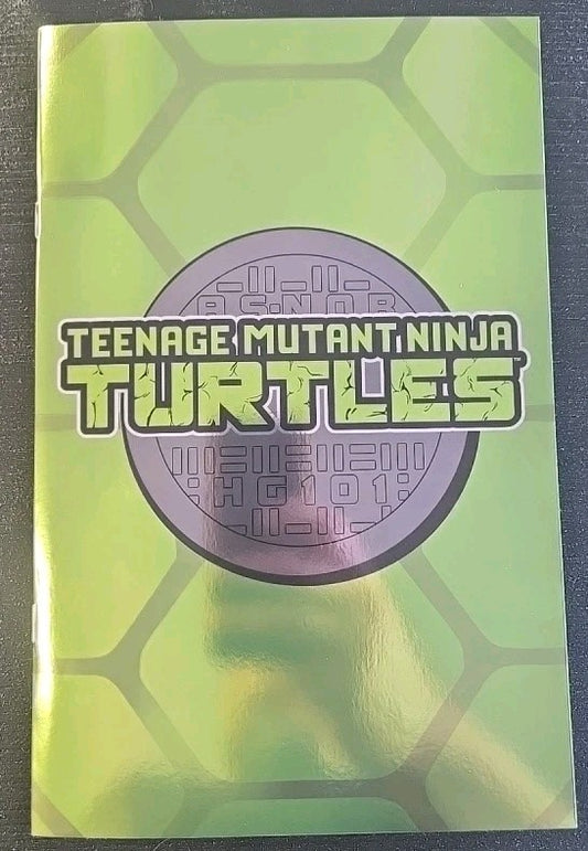 TEENAGE MUTANT NINJA TURTLES #1 GREEN FOIL LOGO NYCC EXCLUSIVE 🔥 🐢  KEY ISSUE