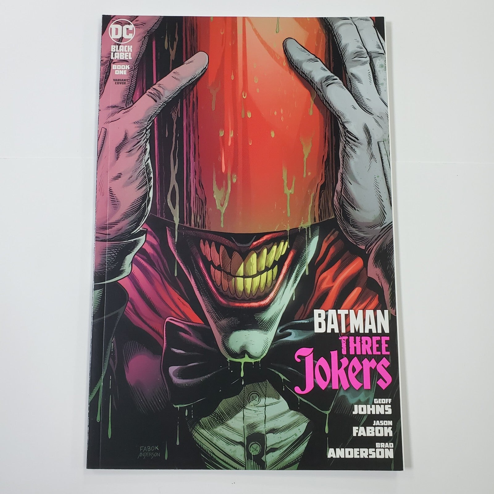 Batman Three Jokers 1-3 - 3 Variants Of #1, 2 Variants Of #2- Complete Set
