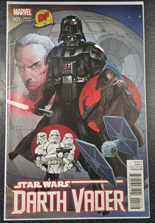 Star Wars Darth Vader #001 Dynamic Forces Variant Limited To 3000