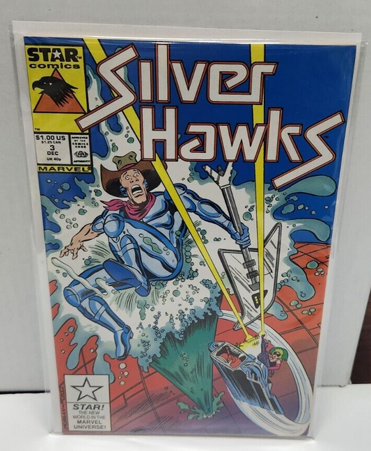 SilverHawks #3 Star Marvel Comics Bluegrass Cover